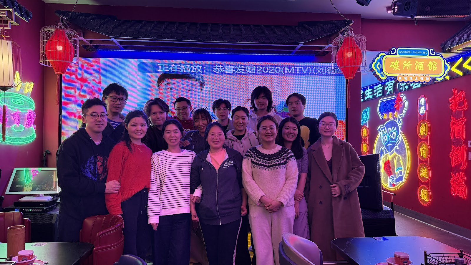 SCPA 2026 Lunar New Year participants in an indoor group photo